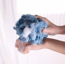 esponjas de baño pompón exfoliante 