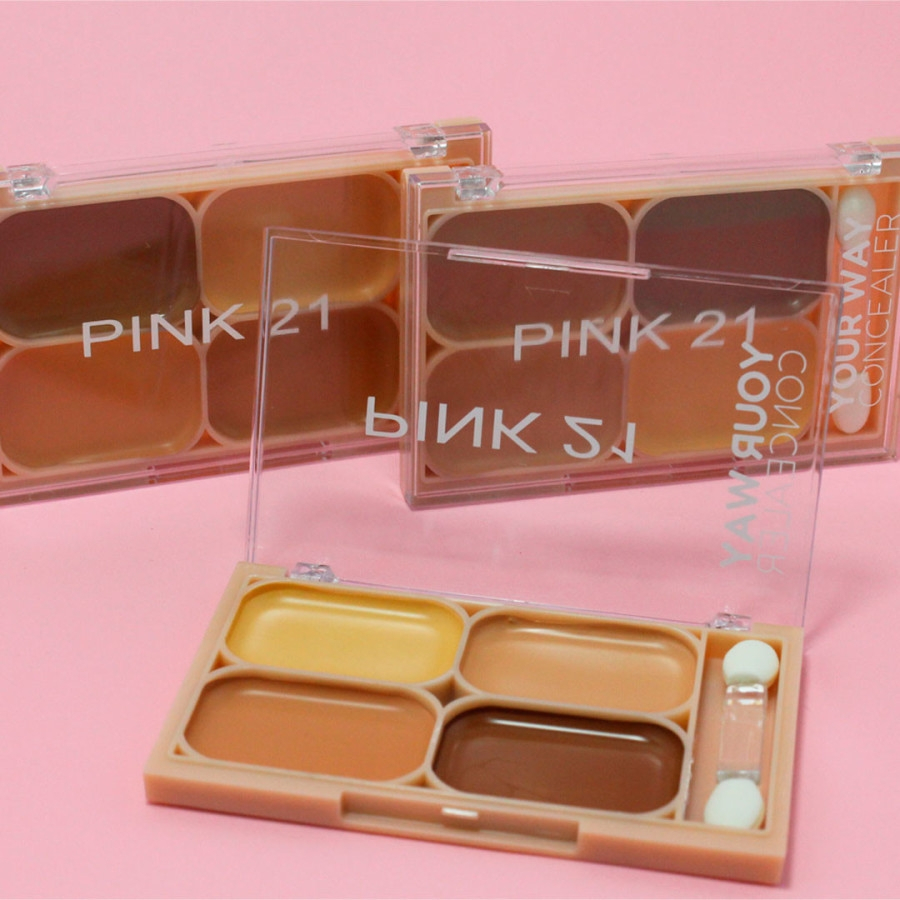 paleta de correctores cremosos Your Way Pink 21