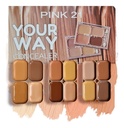 paleta de correctores cremosos Your Way Pink 21