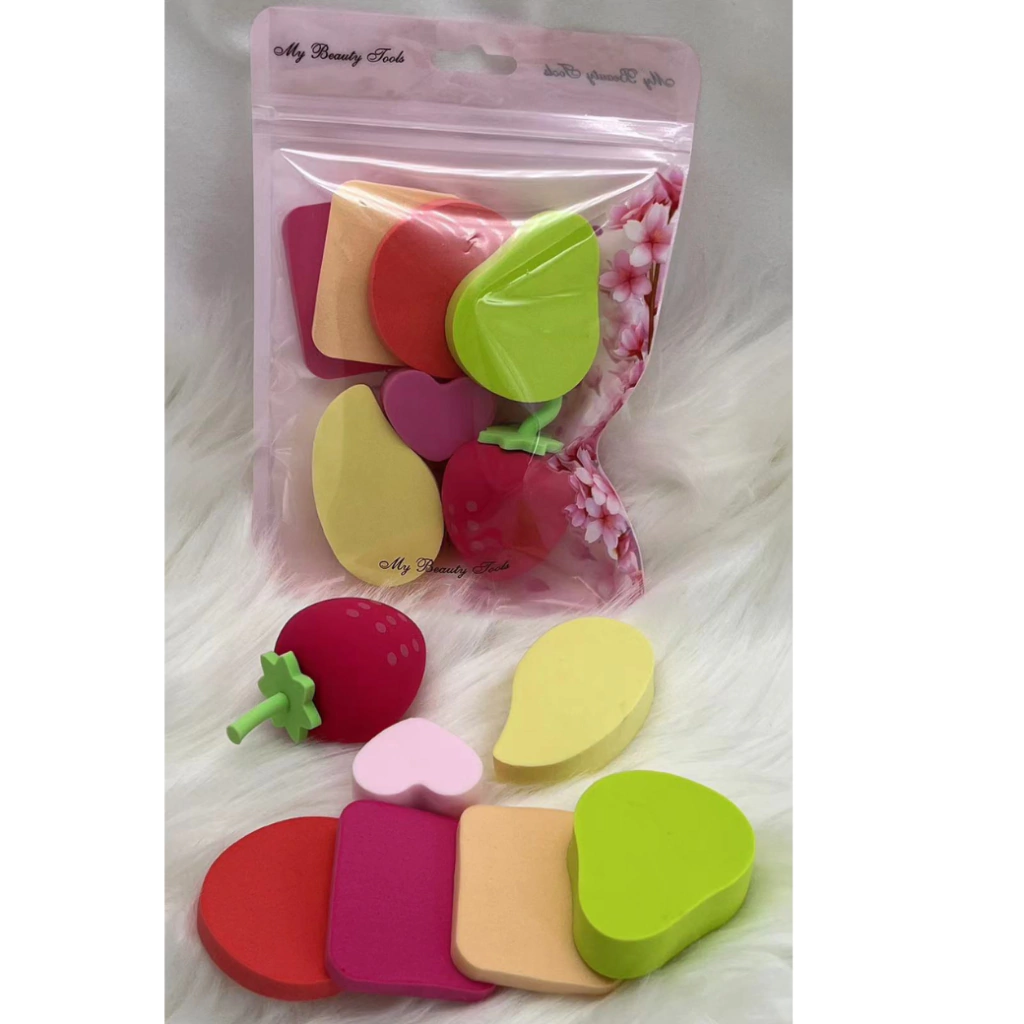 Esponjas de maquilaje en forma de fruta MY BEAUTY TOOLS