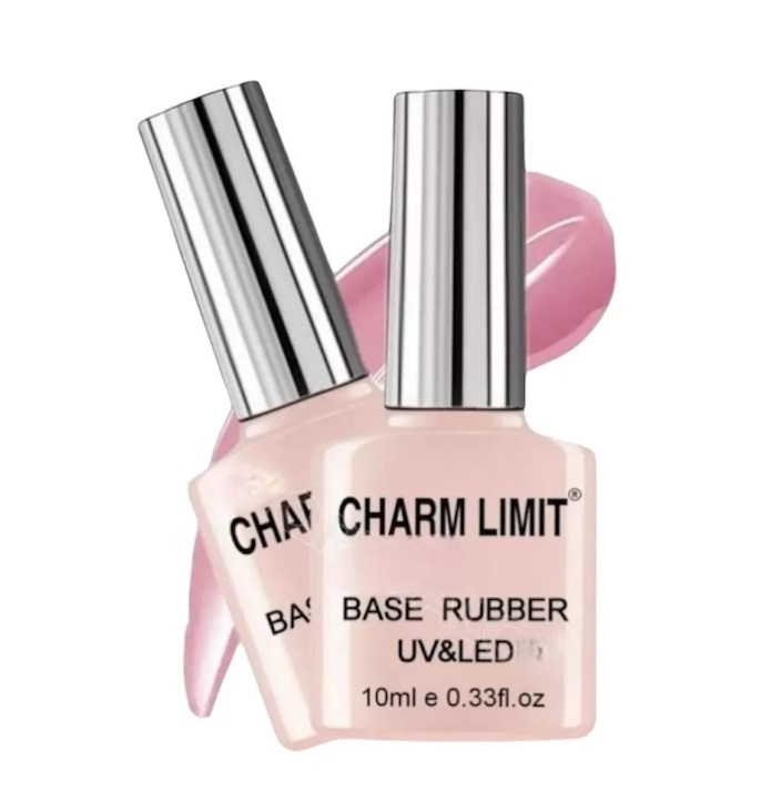 esmaltes base rubber Charm Limit___CAJA X12