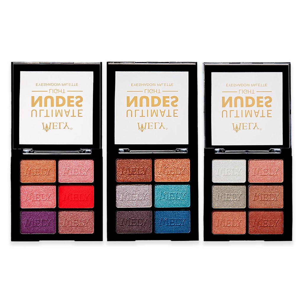 Paleta de sombras ultimate MELY___ CAJA X24PCS 