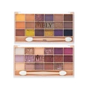 Paleta de sombras 18 colores eyeshadonw rose gold MELY___CAJA X12PCS.
