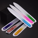 Limas obelisco para uñas de vidrio cristal ___ PACK X4