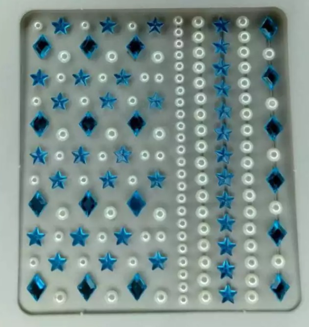 strass gemas de/para cara rostro