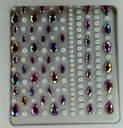 strass gemas de/para cara rostro
