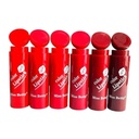 lip stick labiales en barra tapa circulo Miss Betty ___ PACK X3