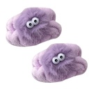bandas elásticas microfibra muñequeras de peluche felpa toalla con pompón ojitos Eloise ___ PACK X6