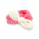 Vincha elastica de maquillaje con moño MELY___ PACK X12PCS.