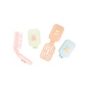 CEPILLO PEINE INFANTIL CON DOBLEZ COLORES SURTIDOS PACK X6 MELY $16.200,00