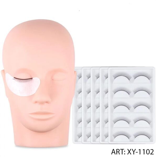 cabeza de silicona de/para practicar