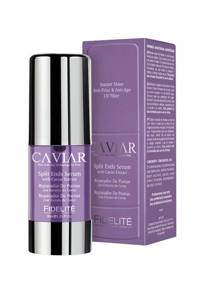 Reparador De Puntas + Anti- Frizz Con Extractor De Caviar 30ml- Fidelite
