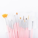 Set X15 Pinceles para uñas