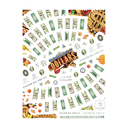 sticker autoadhesivo para uñas diseños surtidos