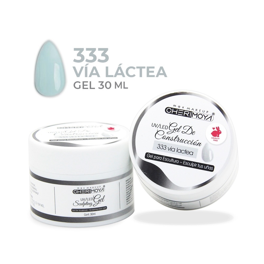 (CH008) Gel de construcción 30ml uv/led CHERIMOYA___PACK X6