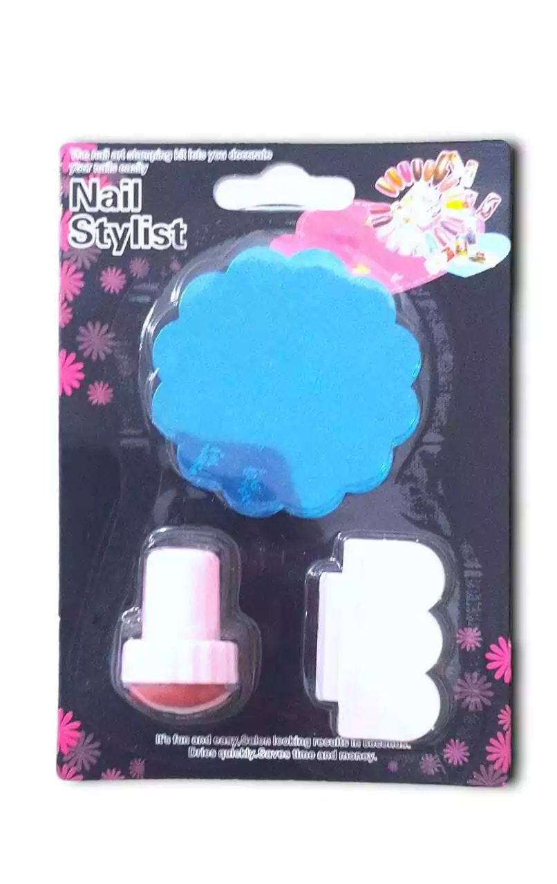 [PL-102798] sellos stamping para uñas Azul Nails Stylist