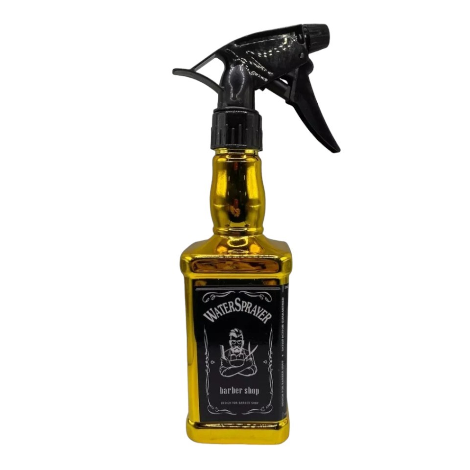 Rociador para peluqueria metalizado cuadrado