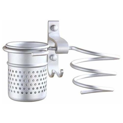 [PL-085069] Porta secadores de pelo y cepillos peines para cabello plateados