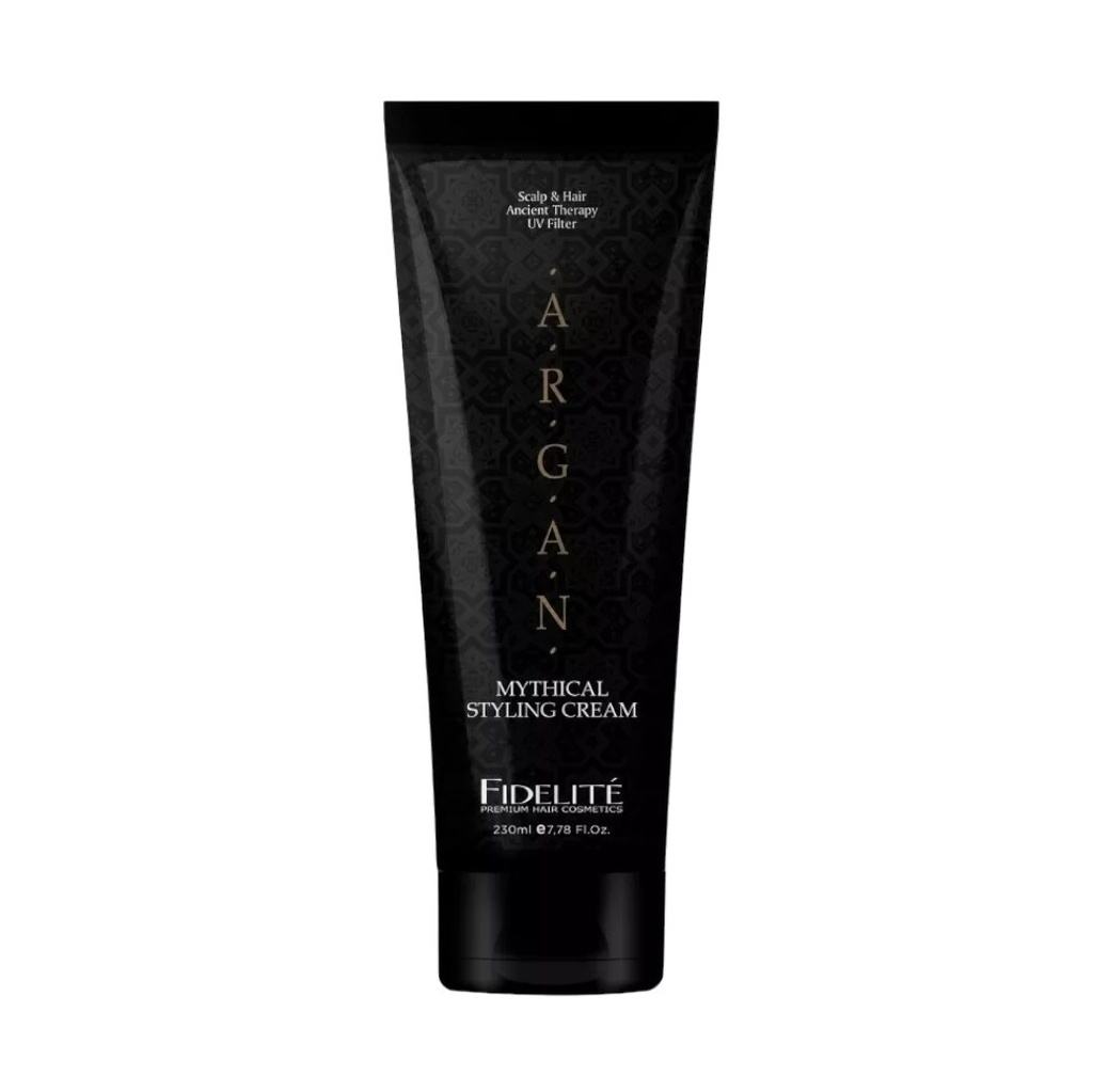 Crema Para Peinar Argan Pomo Para Todo Tipo De pelo cabellos 230ml- Fidelite