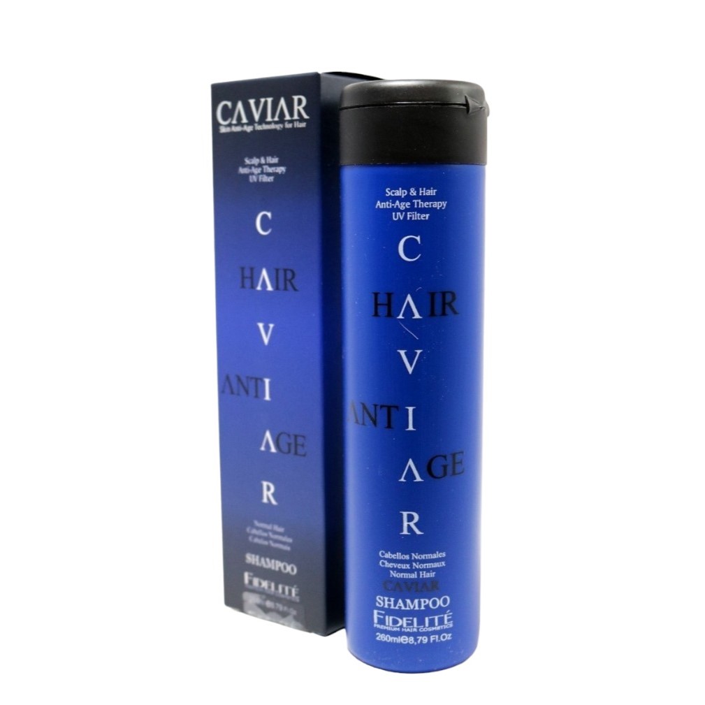 Shampoo Caviar Anti-Age Para pelo cabellos Normales 260ml- Fidelite