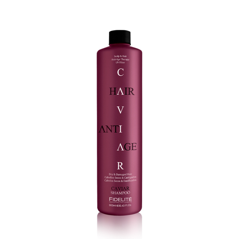 [PL-966447] Shampoo Caviar Anti-Age pelo cabellos Secos Y Castigados 900ml Fidelite