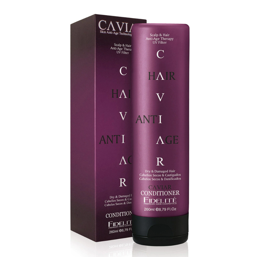 Acondicionador Caviar Anti- Age Cabellos Secos Y Castigados 260ml- Fidelite