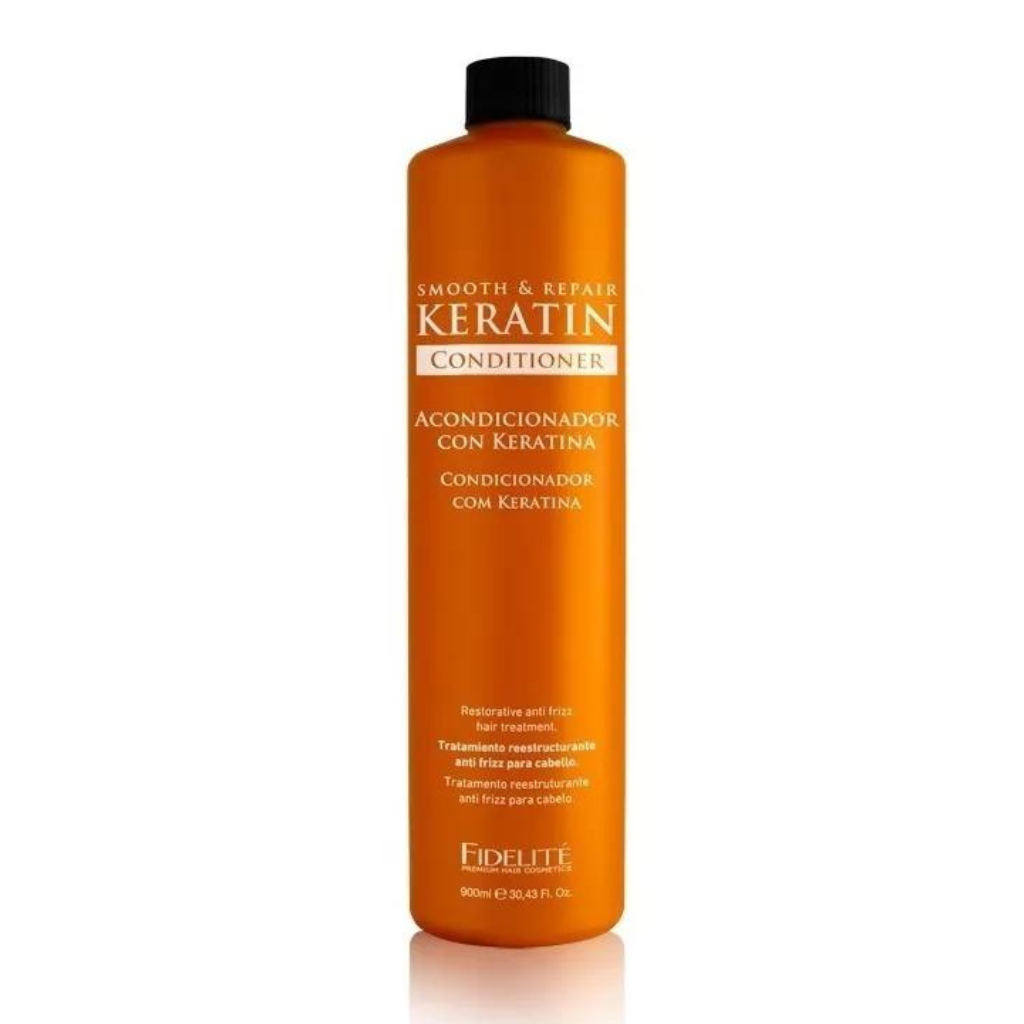 Acondicionador con keratina FIDELITÉ 900ML