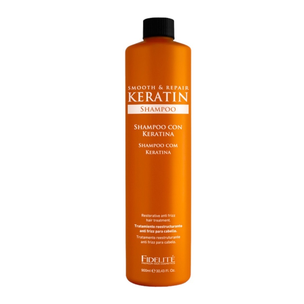 Shampoo con keratina FIDELITÉ 900ML