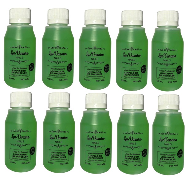 limpiador de/para brochas pinceles Las Varano 120ml