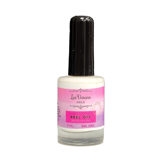 mascara para uñas peel off Las Varano 11ml