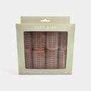 Set De Ruleros 8 Pcs City Girl  