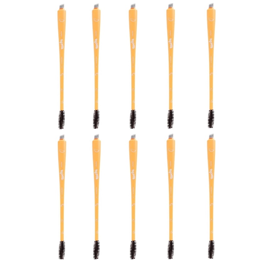 brochas pinceles profesional premium de maquillaje Doble Melu by RUBY ROSE para Cejas