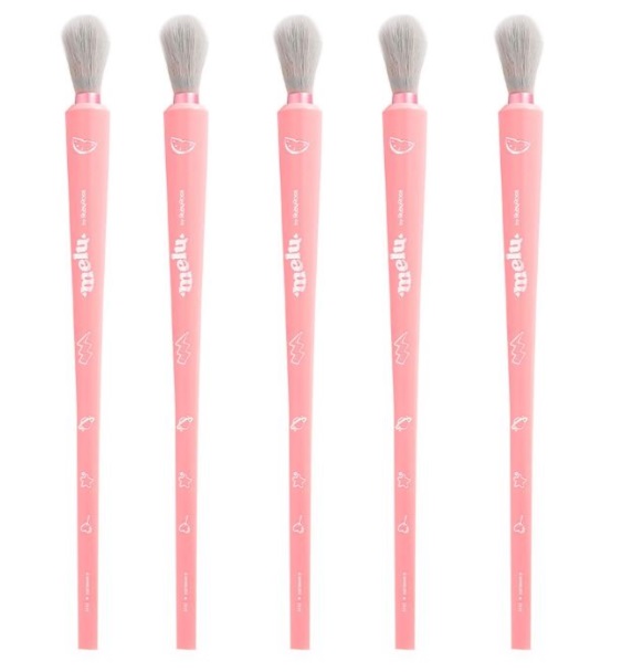 brochas pinceles profesional premium de maquillaje Melu by RUBY ROSE para difuminar (gruesa)