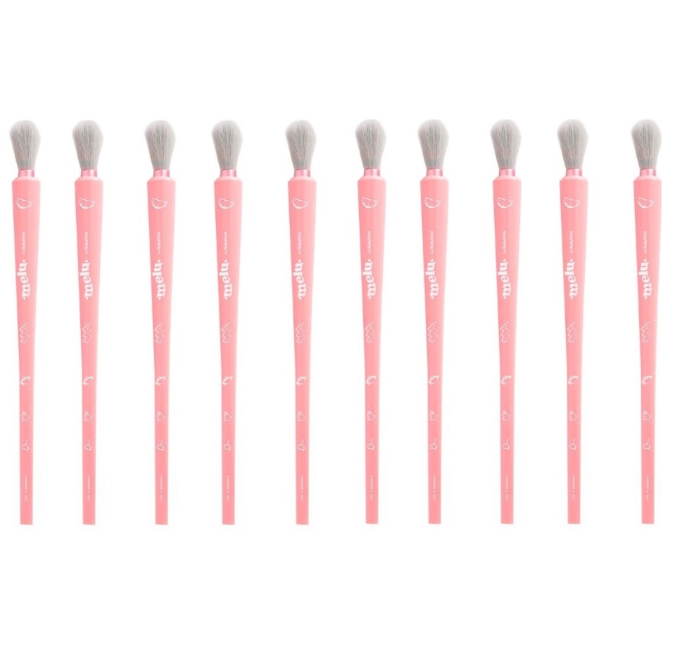 brochas pinceles profesional premium de maquillaje Melu by RUBY ROSE para difuminar (gruesa)