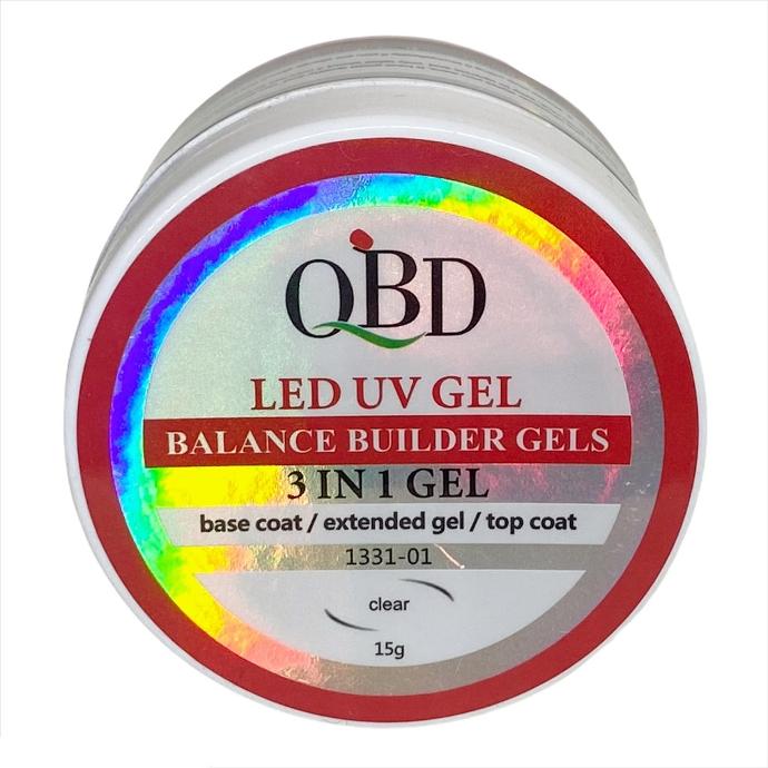 [PT-554] gel de construcción QBD Solo Blanco (Unidad)