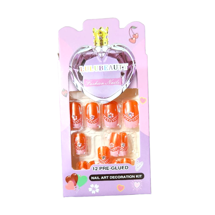[SJ-064] blister x12 uñas postizas  (Unidad)