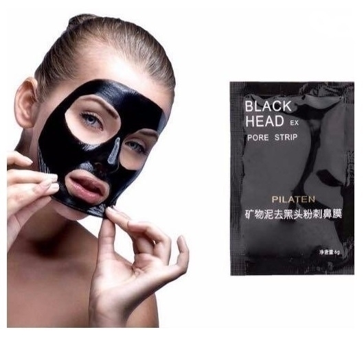 mascarilla para rostro saca puntos negros Pilaten ___ PACK X12