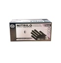 Caja x100 guantes negros nitrilo