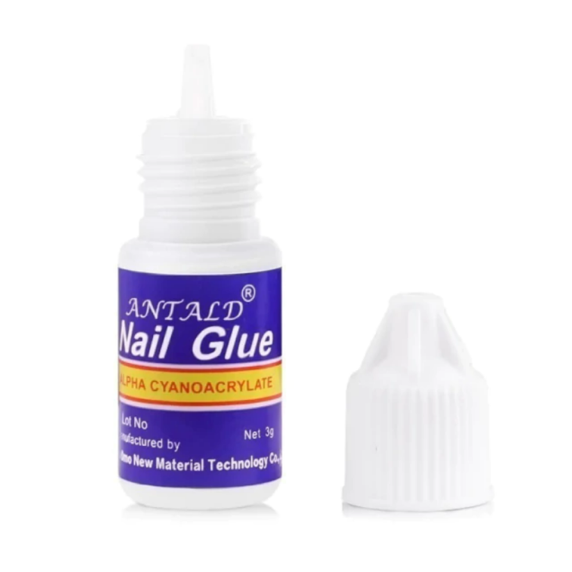 blister X5 pegamentos adhesivos para uñas