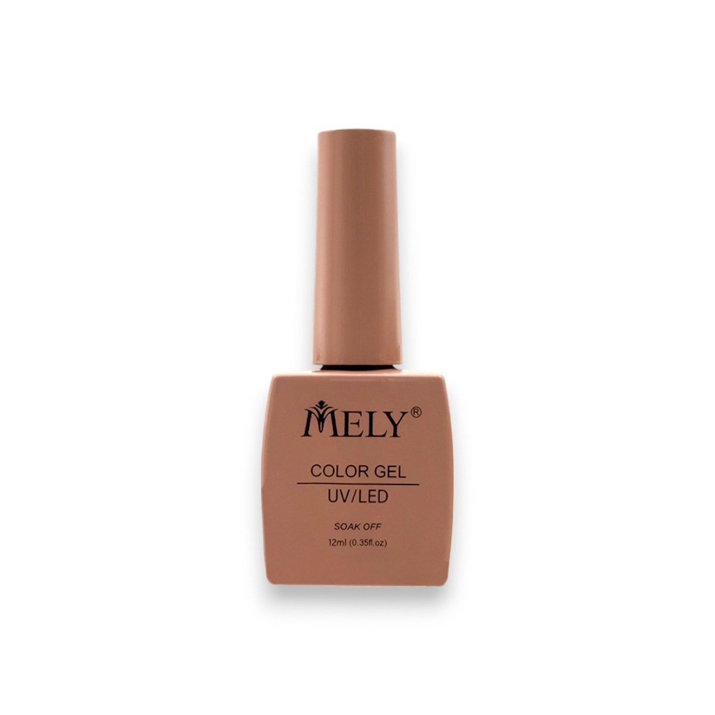 Esmaltes semipermanentes UV/Led 12ml Mely color#064___CAJA X12 UNID.