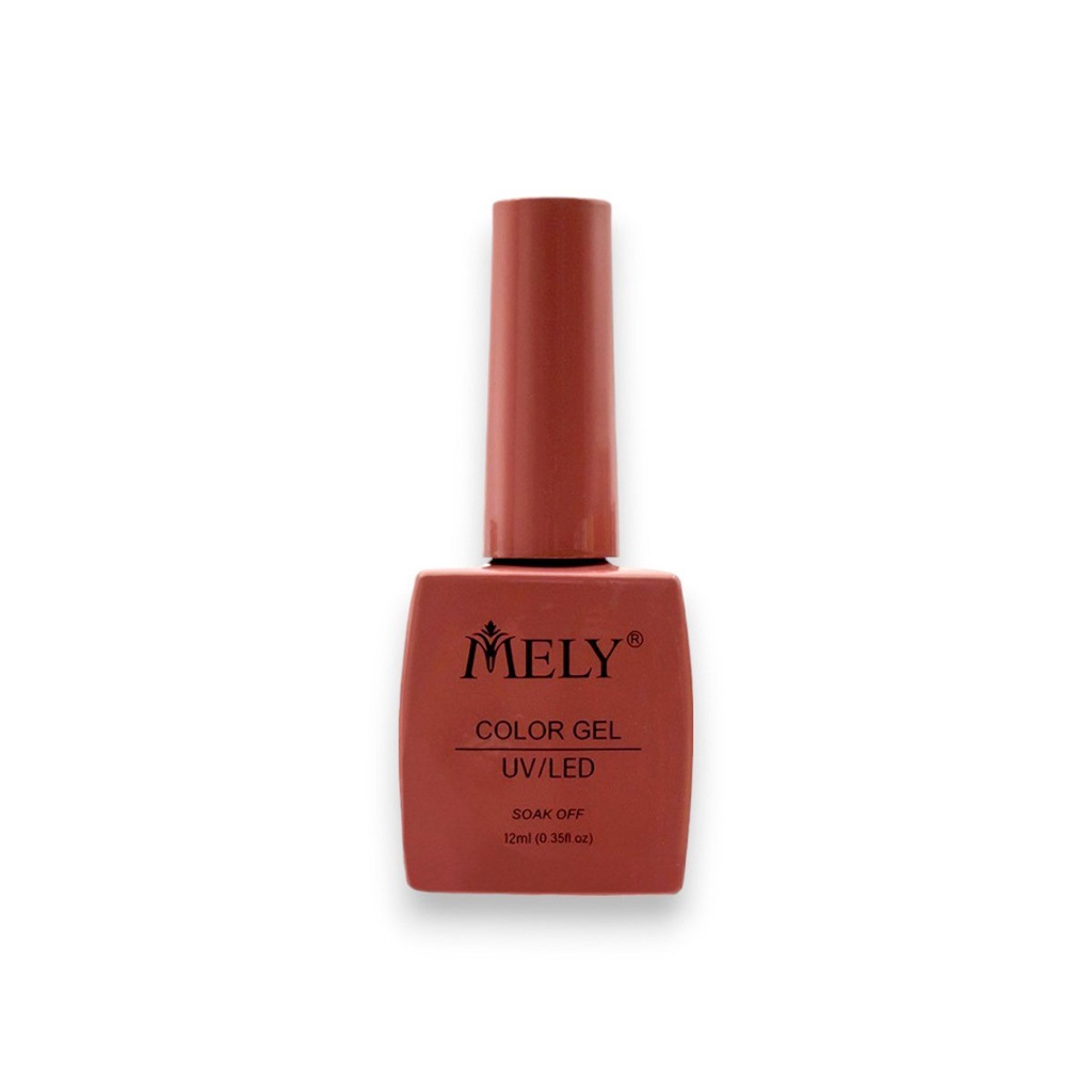 Esmaltes semipermanentes UV/Led 12ml Mely color#063___CAJA X12 UNID.