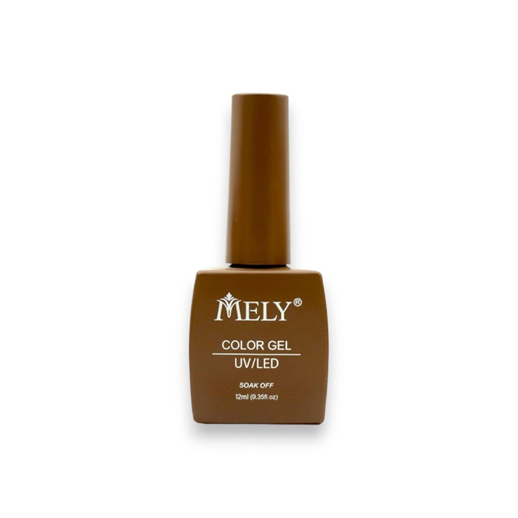 Esmaltes semipermanentes UV/Led 12ml Mely color#058___CAJA X12 UNID.