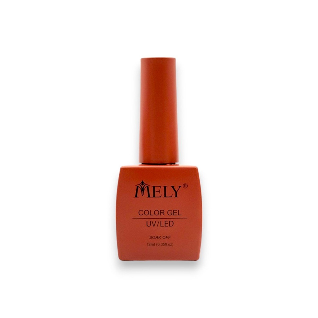 Esmaltes semipermanentes UV/Led 12ml Mely color#057___CAJA X12 UNID.