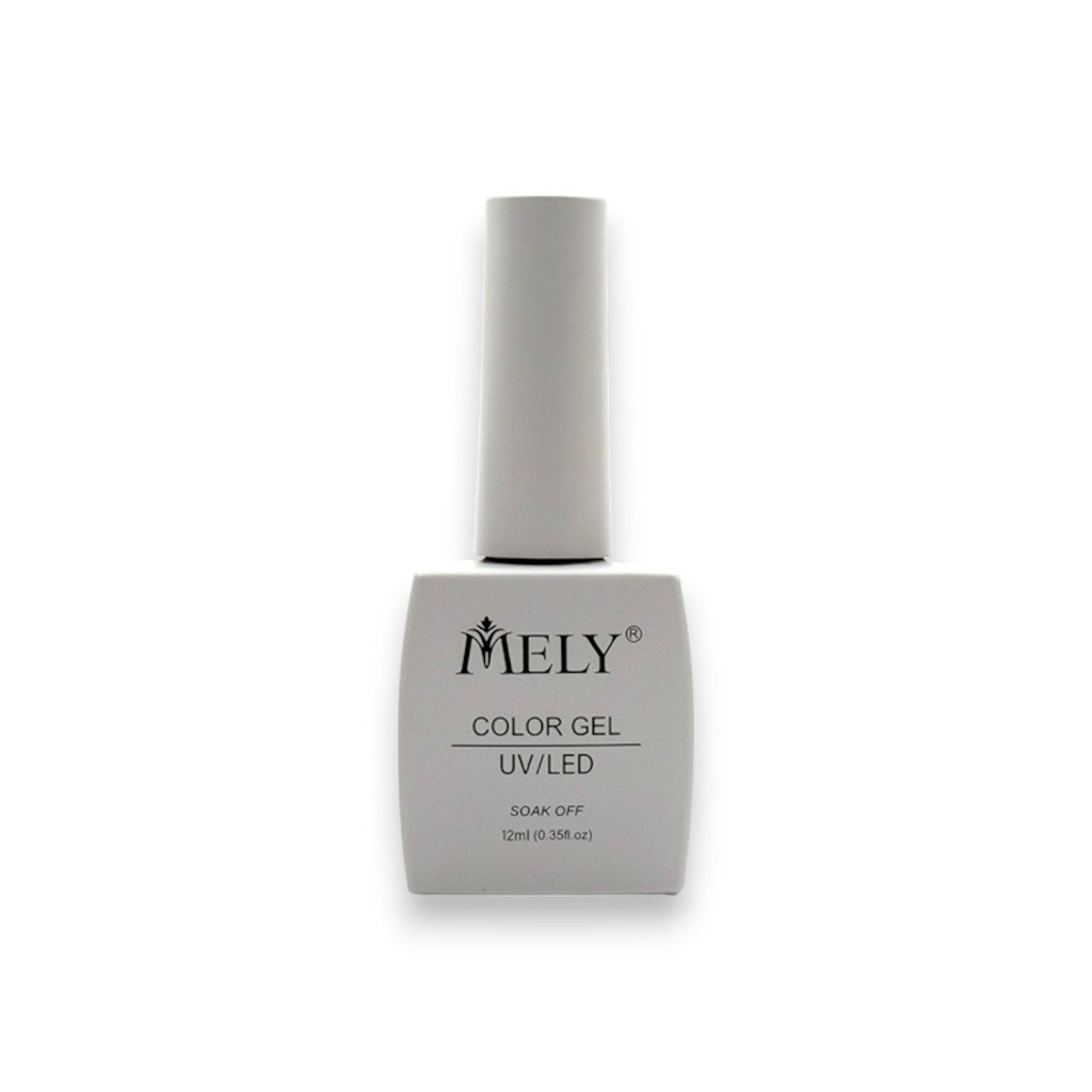 Esmaltes semipermanentes UV/Led 12ml Mely color#051___CAJA X12 UNID.