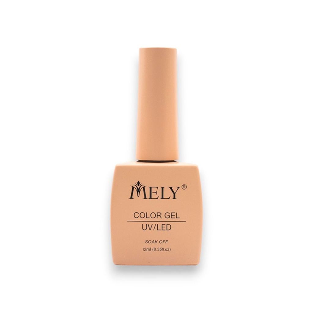Esmaltes semipermanentes UV/Led 12ml Mely color#037___CAJA X12 UNID.
