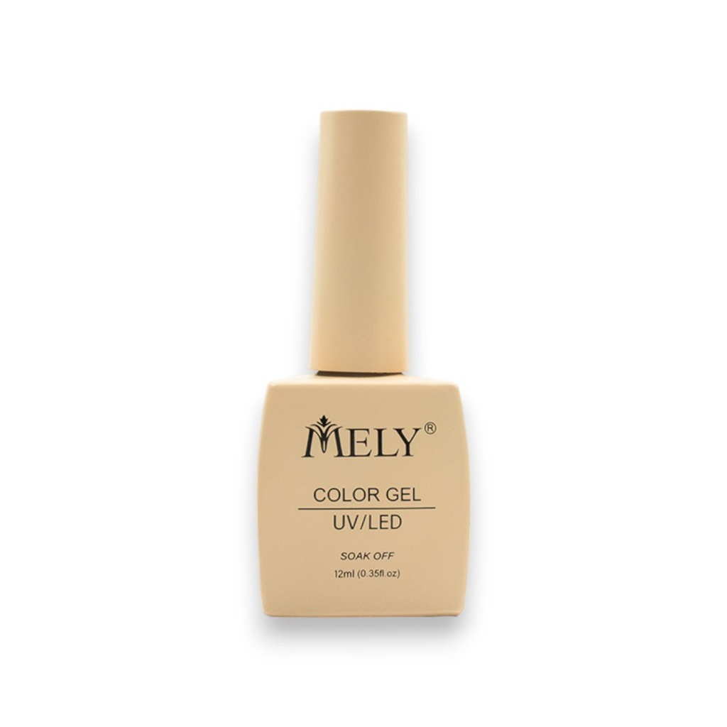 Esmaltes semipermanentes UV/Led 12ml Mely color#036___CAJA X12 UNID.