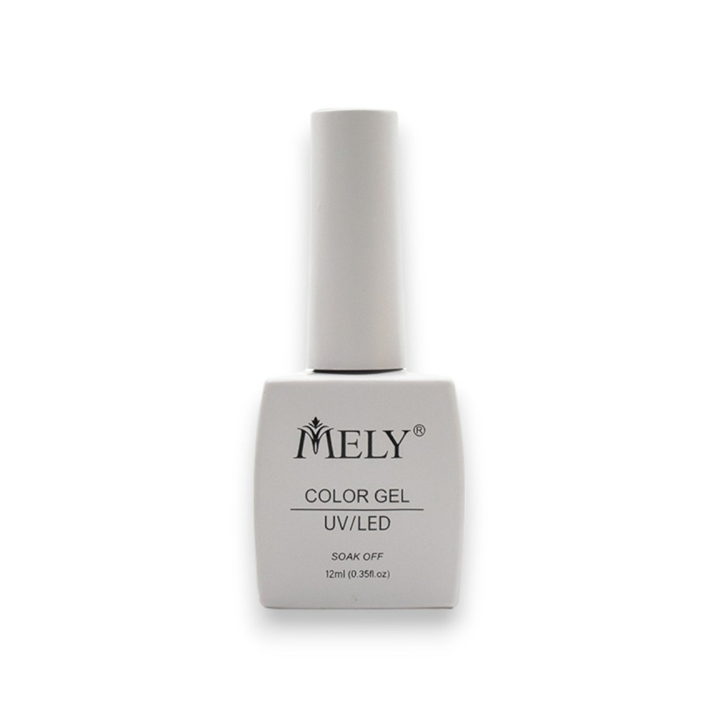 Esmaltes semipermanentes UV/Led 12ml Mely color#031___CAJA X12 UNID.