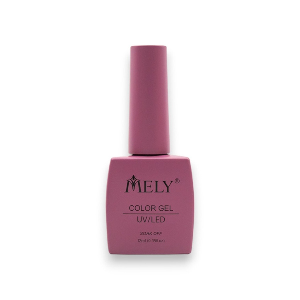 Esmaltes semipermanentes UV/Led 12ml Mely color#023___CAJA X12 UNID.