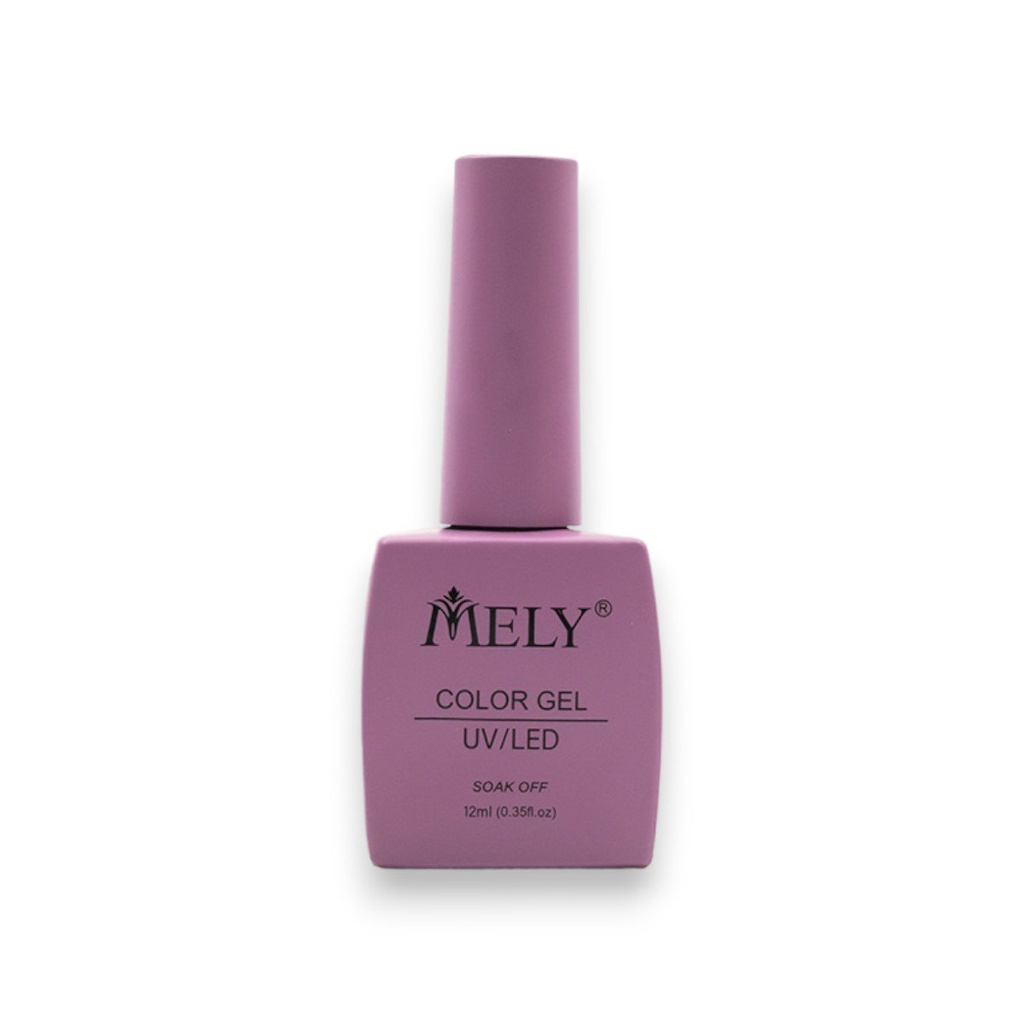 Esmaltes semipermanentes UV/Led 12ml Mely color#022___CAJA X12 UNID.