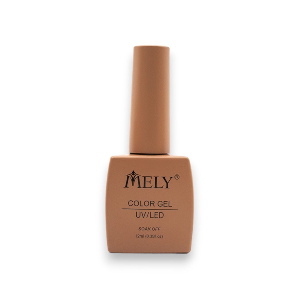 Esmaltes semipermanentes UV/Led 12ml Mely color#011___CAJA X12 UNID.
